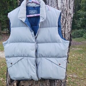 Men's Gray Puffer Vest